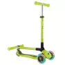 Самокат 3+ лет Globber My Free Primo Foldable Lights Lime Green 2025