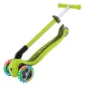 Самокат 3+ лет Globber My Free Primo Foldable Lights Lime Green 2025