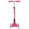 Самокат детский 2+ лет Globber My Free Primo Foldable Lights Neon Pink 2025