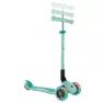 Самокат детский 2-7 лет Globber My Free Primo Foldable Lights Mint 2025