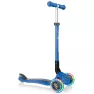 Самокат Globber My Free Primo Foldable Lights Navy Blue - Racing