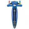 Самокат Globber My Free Primo Foldable Lights Navy Blue - Racing