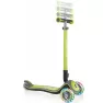 Самокат детский трехколесный Globber Fold Up Light wheels Elite Deluxe зеленый