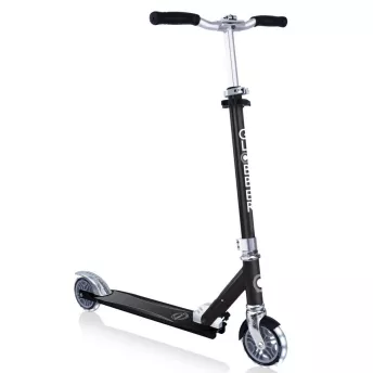 Самокат GLOBBER FLOW Element Comfort Lights, чорний, колеса з підсвічуванням, 5+