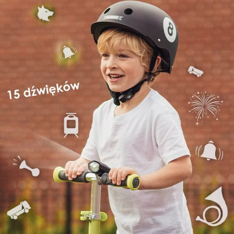 Гудок-ліхтарик Globber Mini Buzzer синій