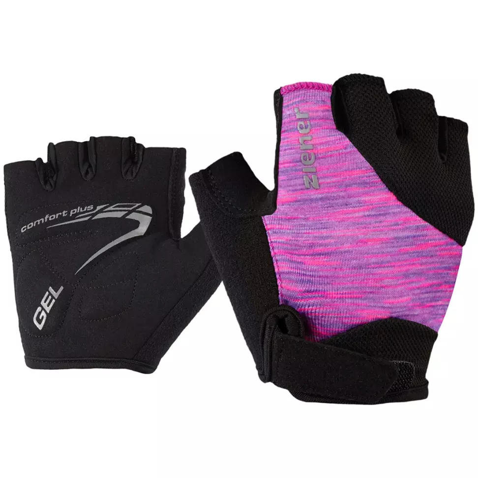 Ziener велорукавички Canizo Jr fuchsia melange