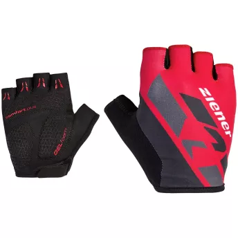 Ziener велорукавички Crisander sunset red
