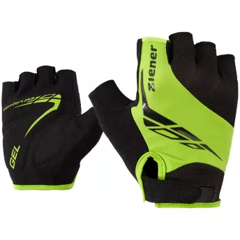 Ziener велорукавички Ceniz lime green