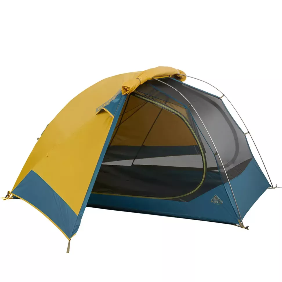Kelty палатка Far Out 2 w/Footprint yellow-blue