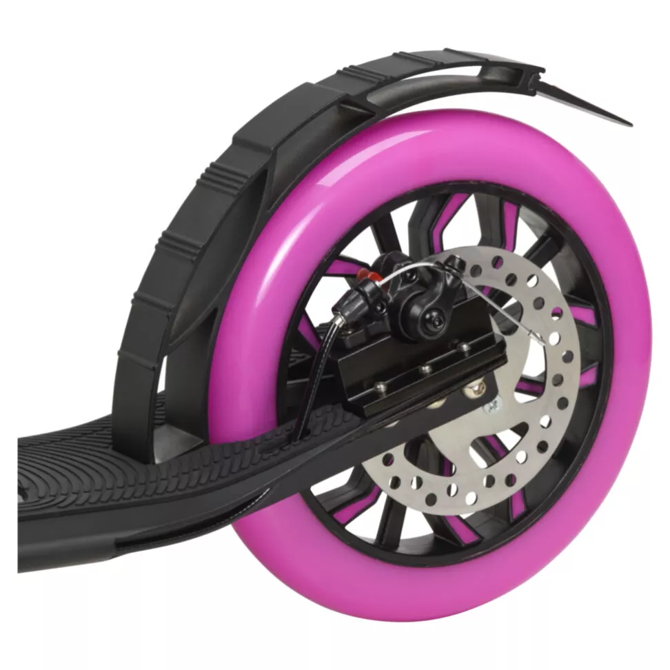 Самокат двоколісний для дівчинки Maraton Cardinal Pink 7+