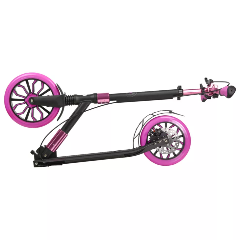 Самокат двоколісний для дівчинки Maraton Cardinal Pink 7+