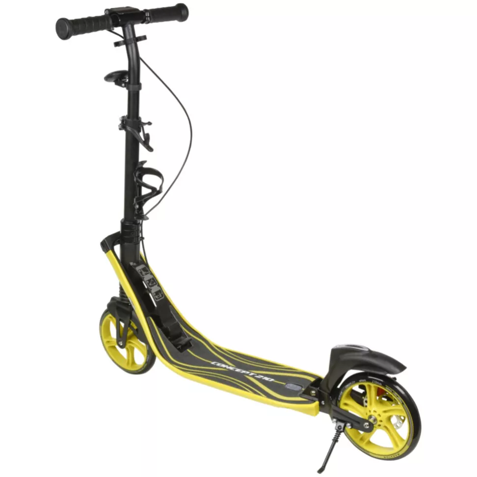 Детский Самокат двухколесный Maraton Concept Yellow