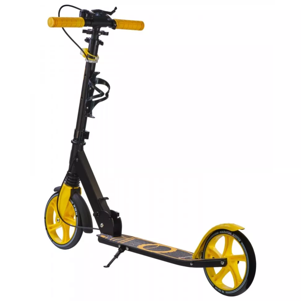 Самокат дитячий двоколісний Maraton RIDER mix yellow