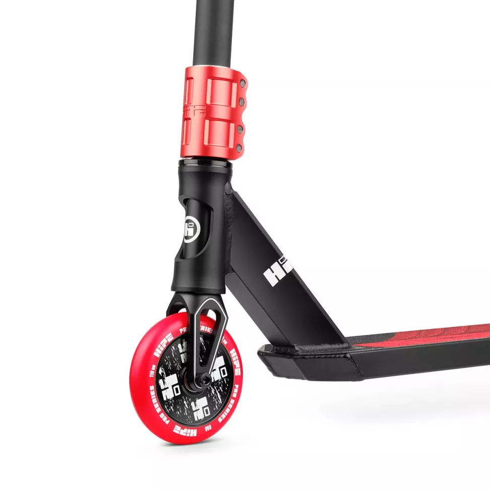 Трюковой самокат HIPE H4 Black/Red
