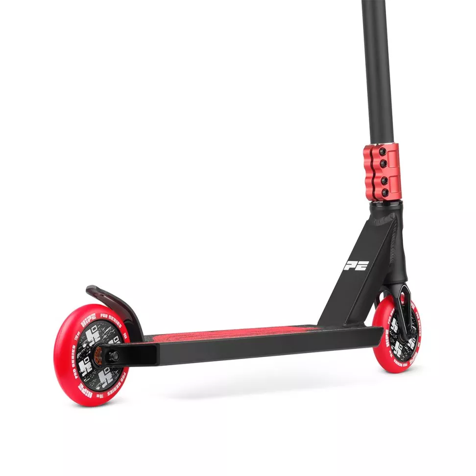 Трюковой самокат HIPE H4 Black/Red