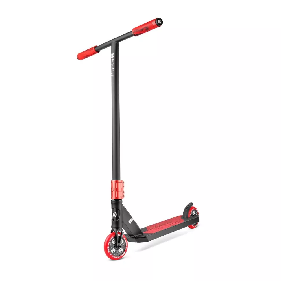 Трюковой самокат HIPE H4 Black/Red