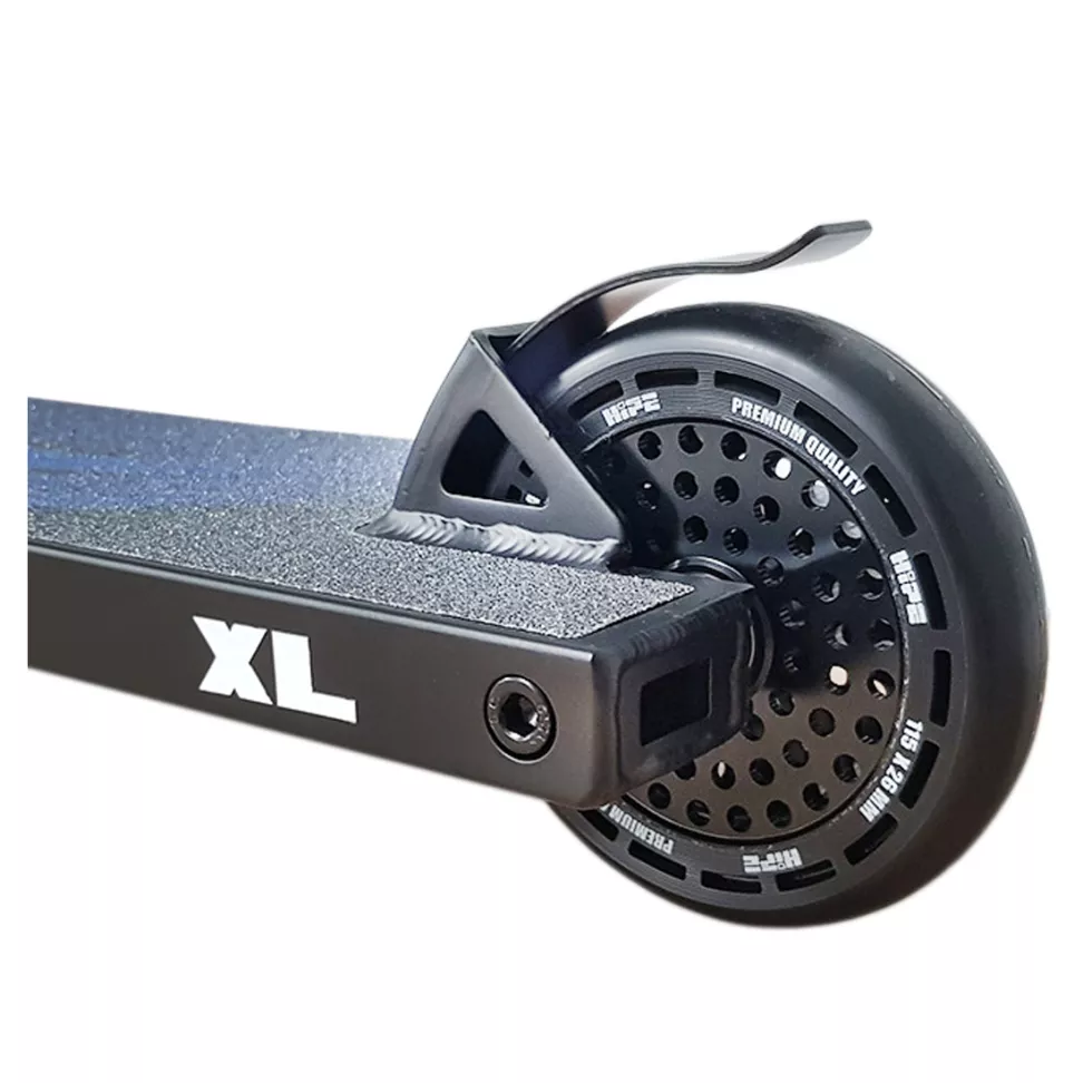Трюковой самокат HIPE XL black/neo blue