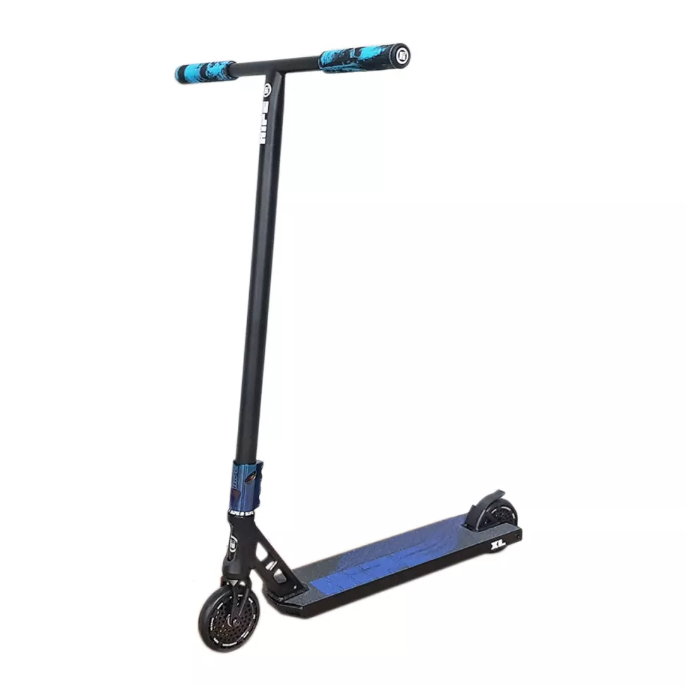 Трюковой самокат HIPE XL black/neo blue