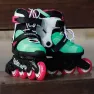 Роликовые коньки Rollerblade Microblade XT black-sea green 2025