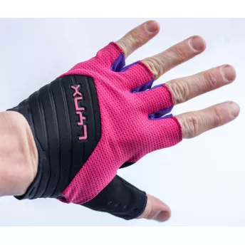 Велорукавички LYNX Expert pink
