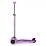 Самокат детский Micro Maxi Deluxe Glow LED 3-колесный Purple