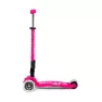 Самокат детский Micro Maxi Deluxe LED Pink