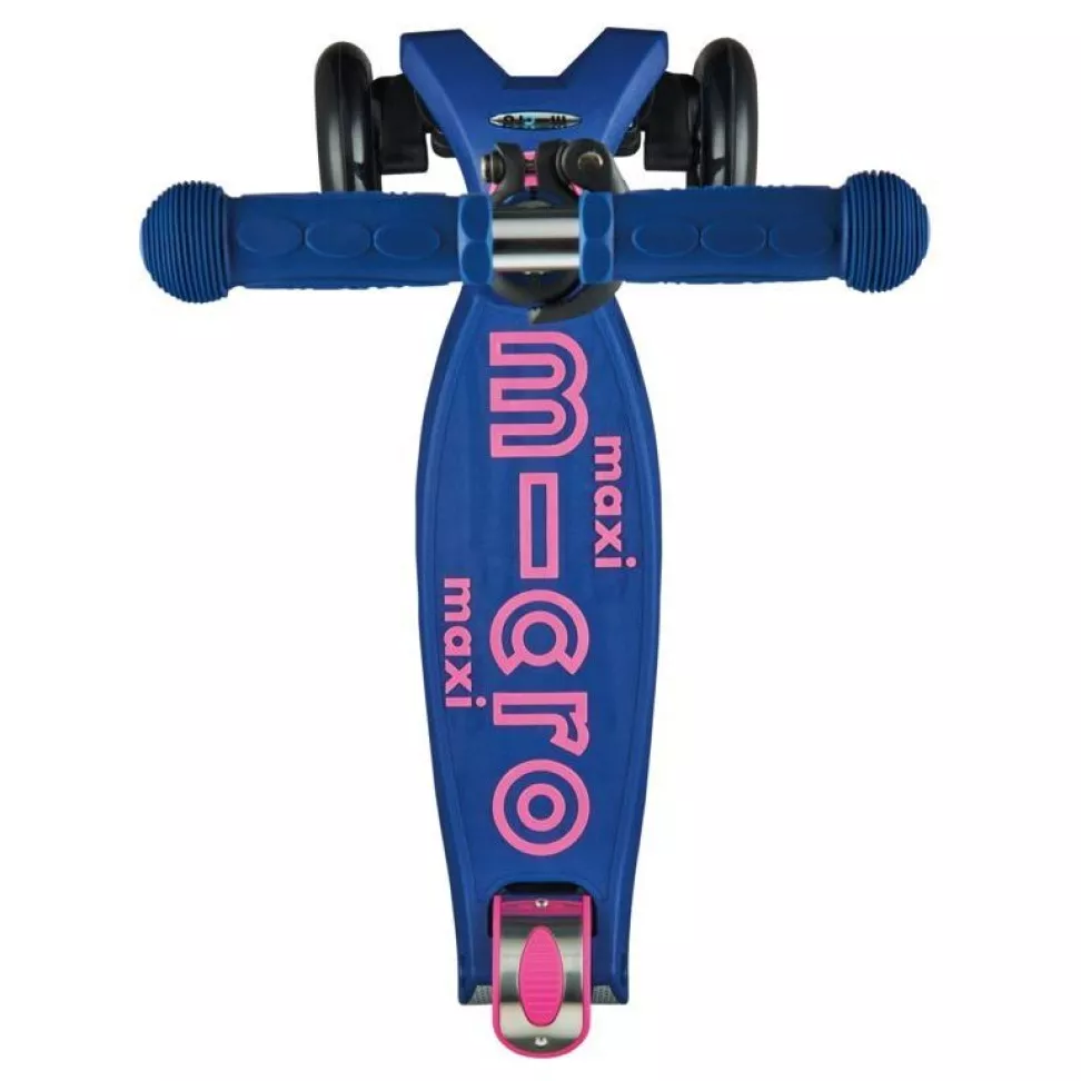Трехколесный самокат Micro Maxi Deluxe Indigo Blue