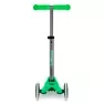 Самокат детский Micro Mini Deluxe Glow LED Ice Lime