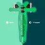 Самокат детский Micro Mini Deluxe Glow LED Ice Lime