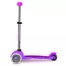 Самокат светящийся детский Micro Mini Deluxe Glow LED Cold Pink