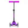 Самокат светящийся детский Micro Mini Deluxe Glow LED Cold Pink