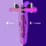 Самокат светящийся детский Micro Mini Deluxe Glow LED Cold Pink