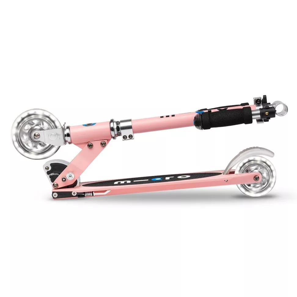 Самокат Micro Sprite LED Neon Rose
