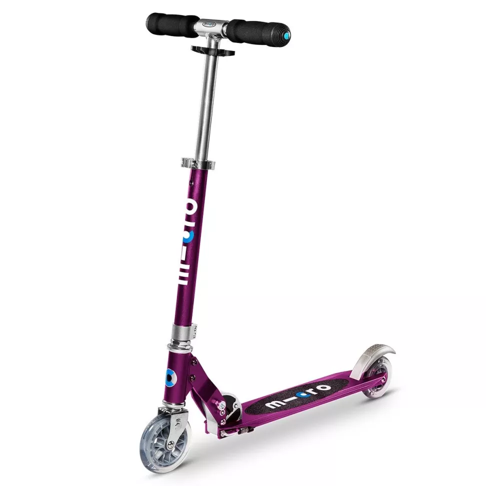 Двоколісний самокат для дівчинки Micro Sprite Purple Metallic
