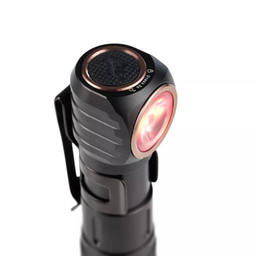 Фонарь налобный тактический с красным светом Fenix Scout (HM23 V2.0) | Лимитированная серия