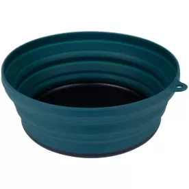 Миска Tribe Collapsible Bowl 600 мл силиконовая, ocean