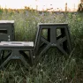 Стул Tribe Camp Chair High пластиковый, olive