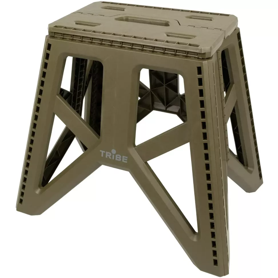 Стул Tribe Camp Chair High пластиковый, olive
