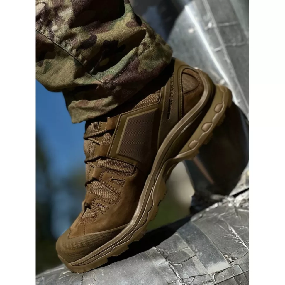 Ботинки Salomon QUEST 4D Forces 2 High GTX Coyote