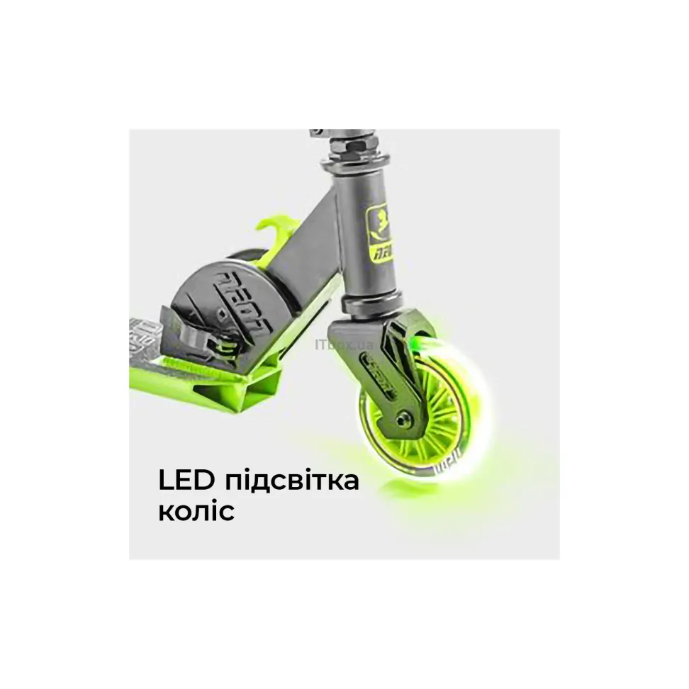 Самокат Neon Vector Зеленый