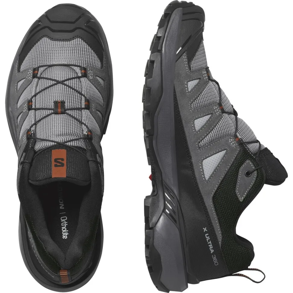 Обувь туристическая мужская Salomon X Ultra 360 Ltr Gray