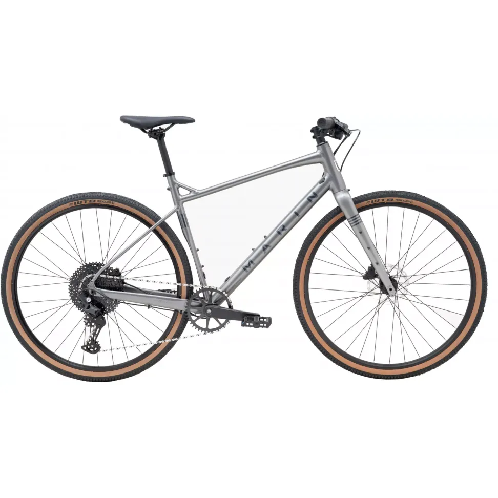 Велосипед 28" Marin DSX 1 рама - M 2025 Gloss Black Chrome/Charcoal