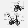Велосипед трансформер 6in1 Lecoco Strider black