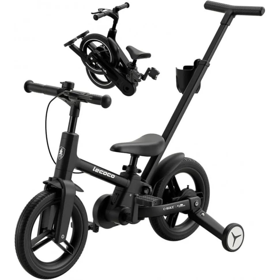 Велосипед трансформер 6in1 Lecoco Strider black