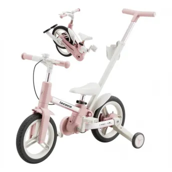 Велосипед трансформер 6in1 Lecoco Strider pink