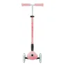 Самокат GLOBBER серии ELITE LIGHTS, пастельно-розовый, подсветочные колеса, 50кг, 3+