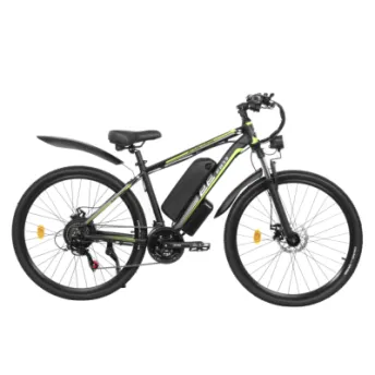 Электровелосипед 2E EB35 27.5'' зелено-черный
