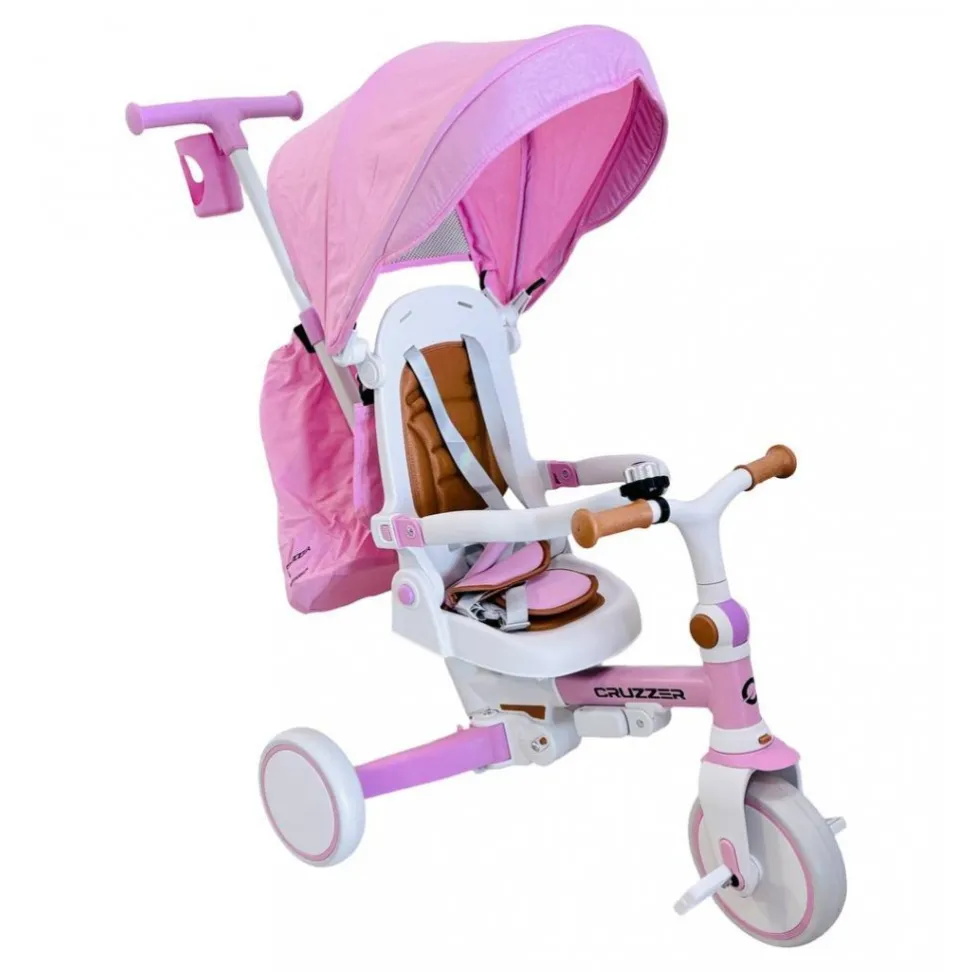 Детский велосипед-трансформер Cruzzer Trike 5s pink