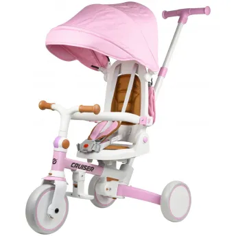 Детский велосипед-трансформер Cruzzer Trike 5s pink