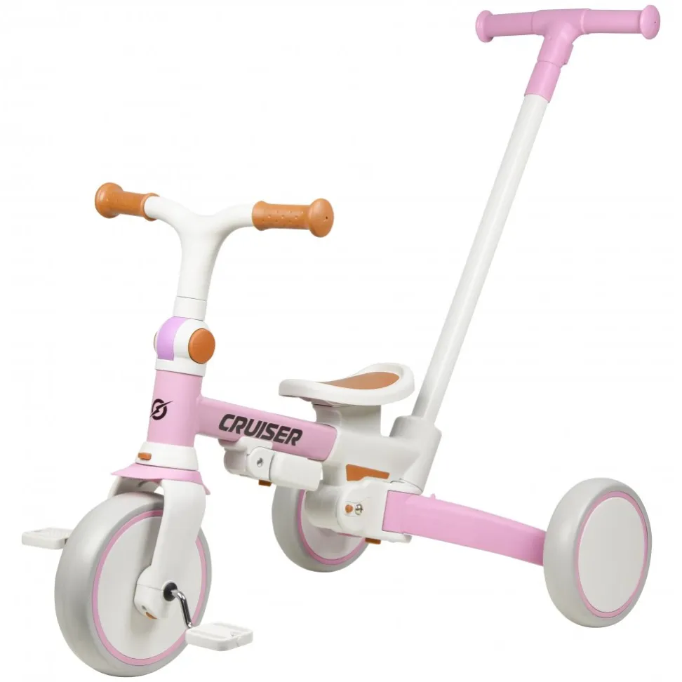 Детский велосипед-трансформер Cruzzer Trike 5s pink